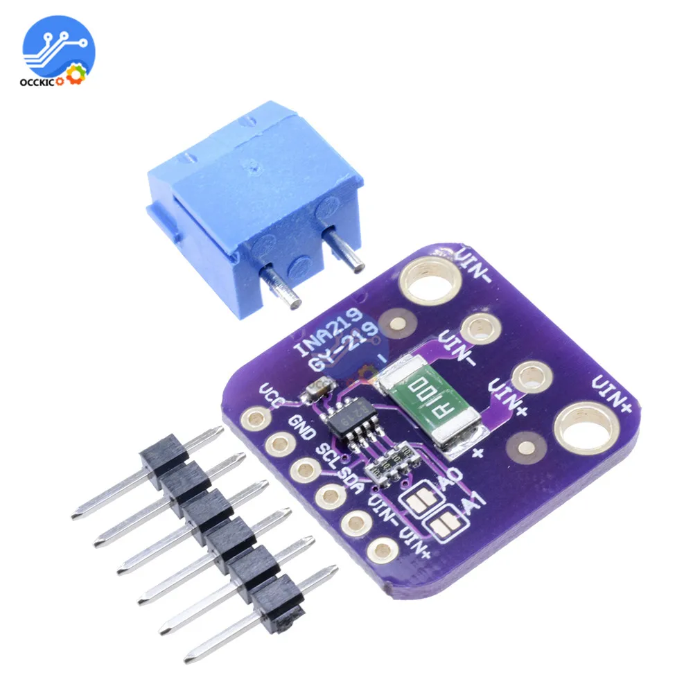 INA219 GY 219 GY219 ток источник питания Breakout модуль датчика для Arduino DIY Bi direction DC