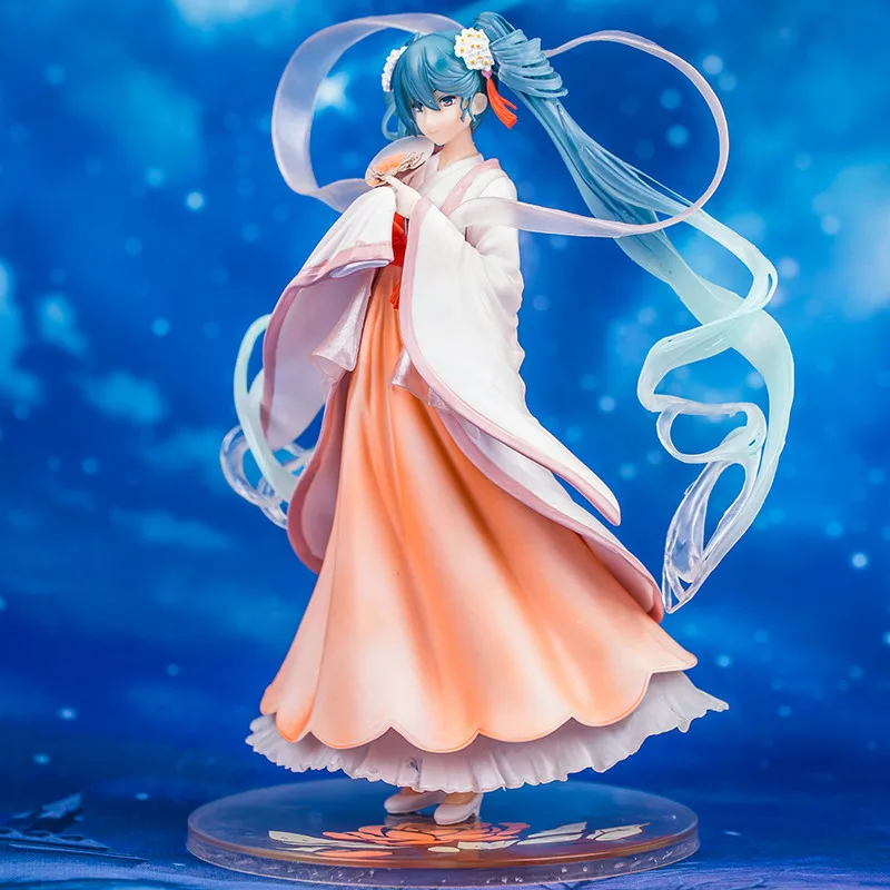 Фигурки японского аниме Vocaloid Hatsune Miku Harvest Moon Ver. Фигурка модель игрушки