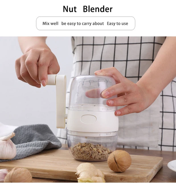 Pjtewawe Food Blender SALUTUY Manual Nut Chopper Multifunctional Nut  Grinder Nut Dry Fruit Cutter And Slicer Chopper Sturdy For Pecans For  Hazelnuts