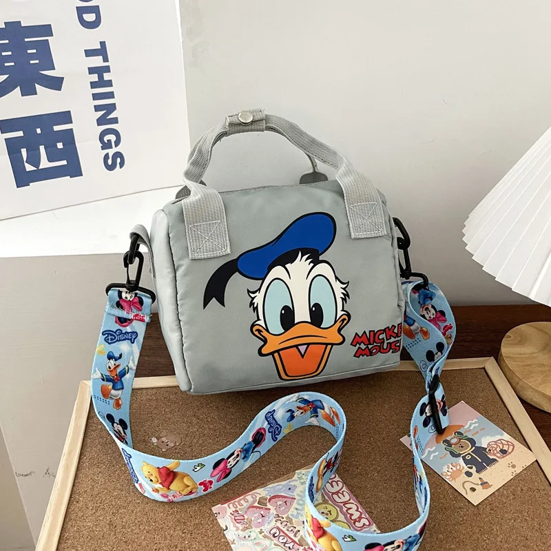 Disney Mickey Mouse Women Fashion Handbags For Girls Winnie The Pooh Cartoon Shoulder Bags Female Donald Duck Crossbody Packages