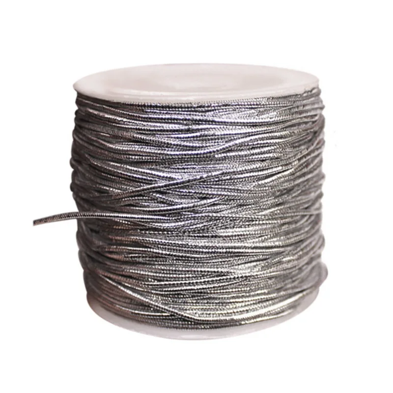 Высокое качество Натяжной канат длиной 25 м/рулон Золотой упаковка веревки