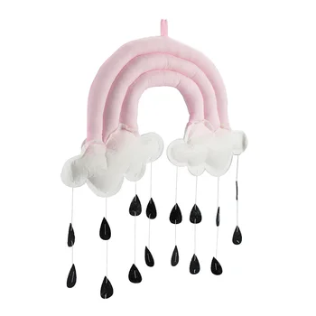 

Cloud Raindrop Props Baby Crib Fabric Mobile Hanging Pendant Toy Room Nursery Tent Decoration Cute Photography Gifts Accessories