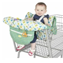 С принтом для малышей с ремнем безопасности Детские домашние обеденные коврики детские легкие мягкие подушки для стула детские складные коврики для покупок