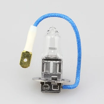 

100PCS/LOT 12V 100W H3 high quality headlight send lamp via client request for 12455