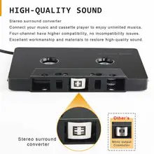 

Cassette Adapter Stereo Type C Universal Converter Smartphone 3.5mm Input Mini Car Audio ABS Anti Tangled Four Channel Usb Type