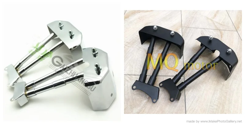 Engine Rocker V-Twin Cover for Honda Shadow Steed VT400/600 VLX400/600 Chorme Silver / Black