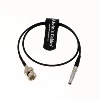 

Alvin's Cables Time Code Adapter Cable for Red Epic Scarlet BNC Male to 00B 4 Pin Male Nor1438 Cable