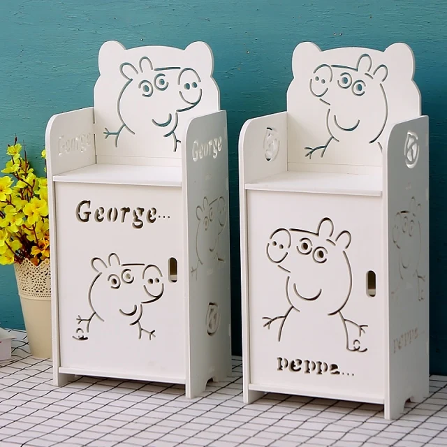 

M8 Creative Children's Bedside Table Cartoon Modern Simple Small Mini Boy Girl Bedroom Shelf Multi-layer