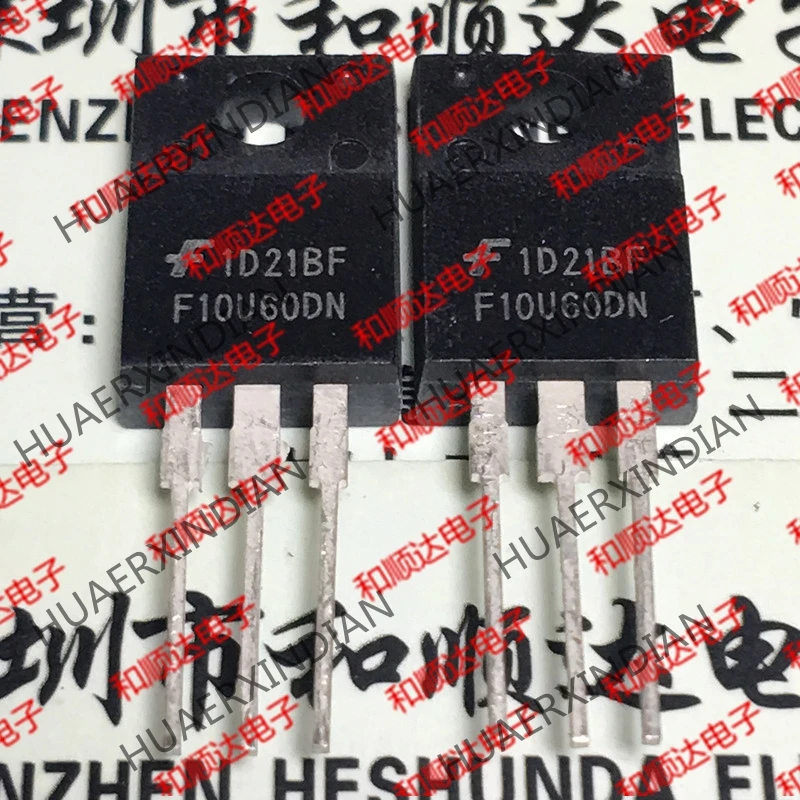 20 шт./лот F10U60DN FFPF10U60DN TO-220F