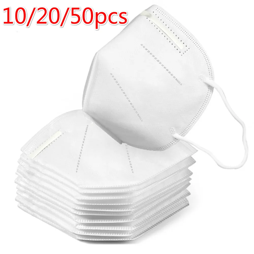 10/20/50pcs KN95 visage bouche masques Non-tissé unisexe réutilisable
Anti-buée étanche à la poussière respirant Facial masque de protection
Anti-poussière