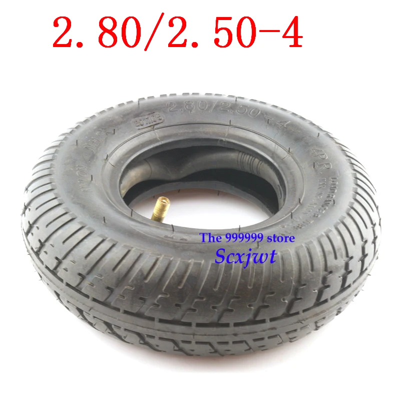 Good Quality 2 80 2 50 4 Inner And Outer Tire 280 250 4 Tube Tyre Fits Gas Electric Scooter Atv Elderly Mobility Scooter Tyres Aliexpress