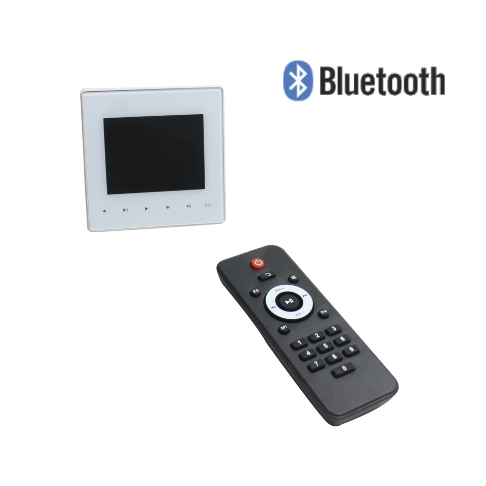 Настенный усилитель с Bluetooth/USB/SD/AUX/FM 115101 15 Вт 2 канала для дома театра и т. Д. |
