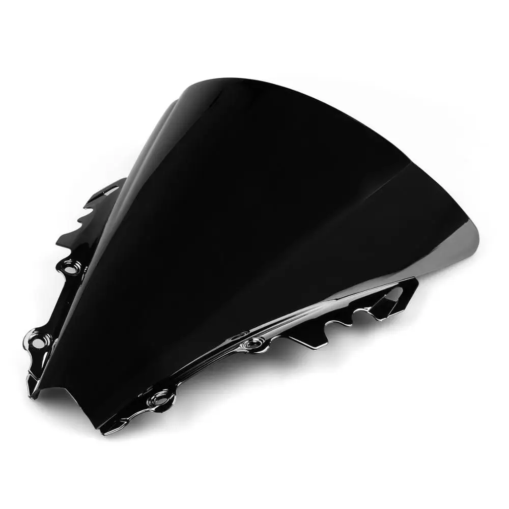 ZXMT ветровое стекло ветрозащитный дым двойной пузырь YZF R6 2006-2007 черный темный 06 07 аксессуары прозрачный тонированный