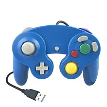 Manette de jeu filaire USB, contrôleur, vibration, pour console W II/GAMECUBE