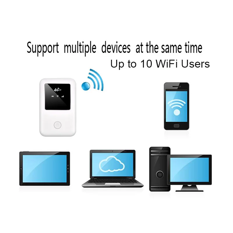TIANJIE 4G Wi Fi маршрут 3G Lte беспроводной 150 Мбит/с Автомобильный Мобильный Cat 4 Hotspot