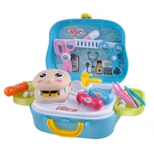 17 шт. медицинский набор Доктор Медсестры стоматолога ролевые игры Набор игрушек Детский игровой подарок zabawki dla dzieci#3N01