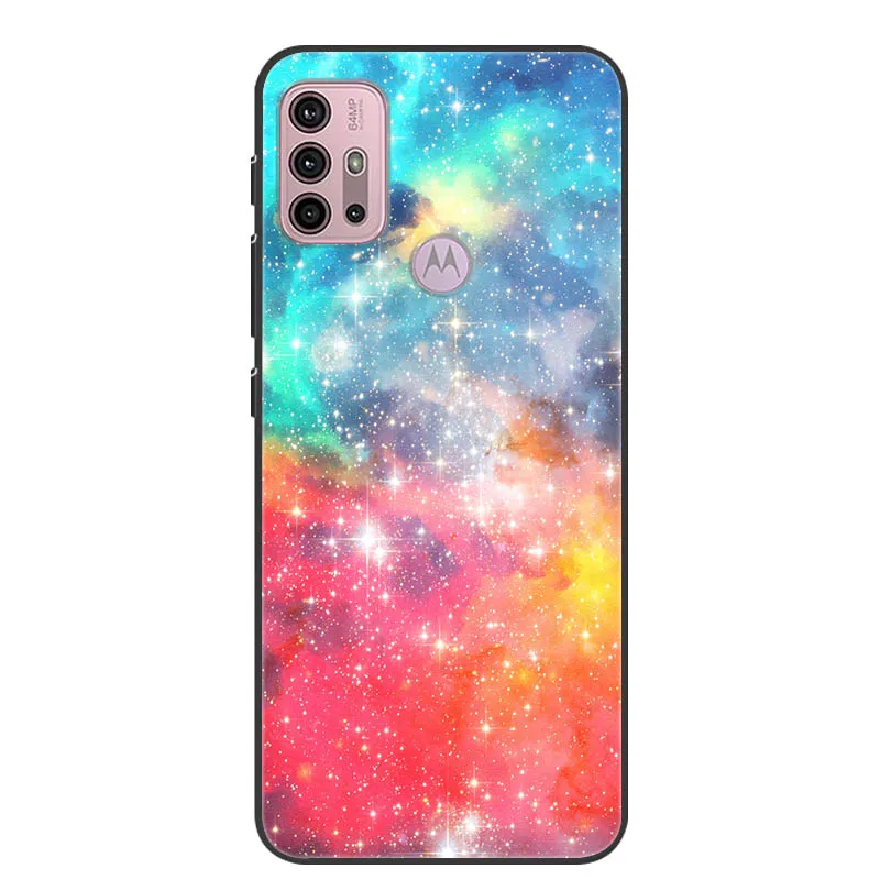Fashionable Soft Silicone Back Cover Phone Case - Fits 6.5'' Models