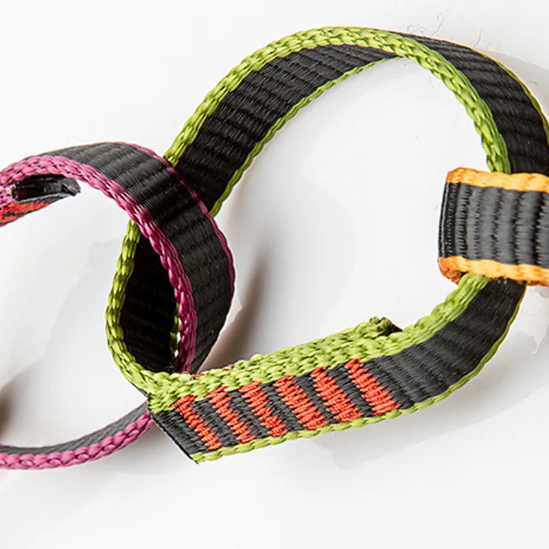 Camnal Outdoor Climbing Equipment Downhill Forming Ring Sling Daisy Chain Daisy Rope Nylon Daisy Chain Personal Anchor System