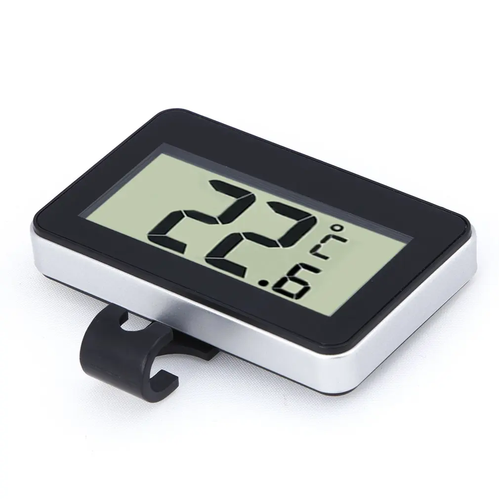 TS-A95 мини ЖК-дисплей цифровым термометром и гигрометром декоративные часы для Водонепроницаемый электронный термометр холодильник Температура