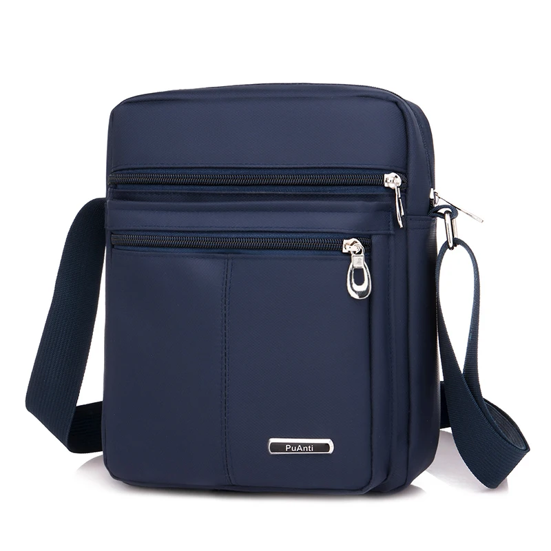 

Men's messenger bag backpack shoulder bag men's Korean leisure waterproof Oxford cloth travel business satchel bag