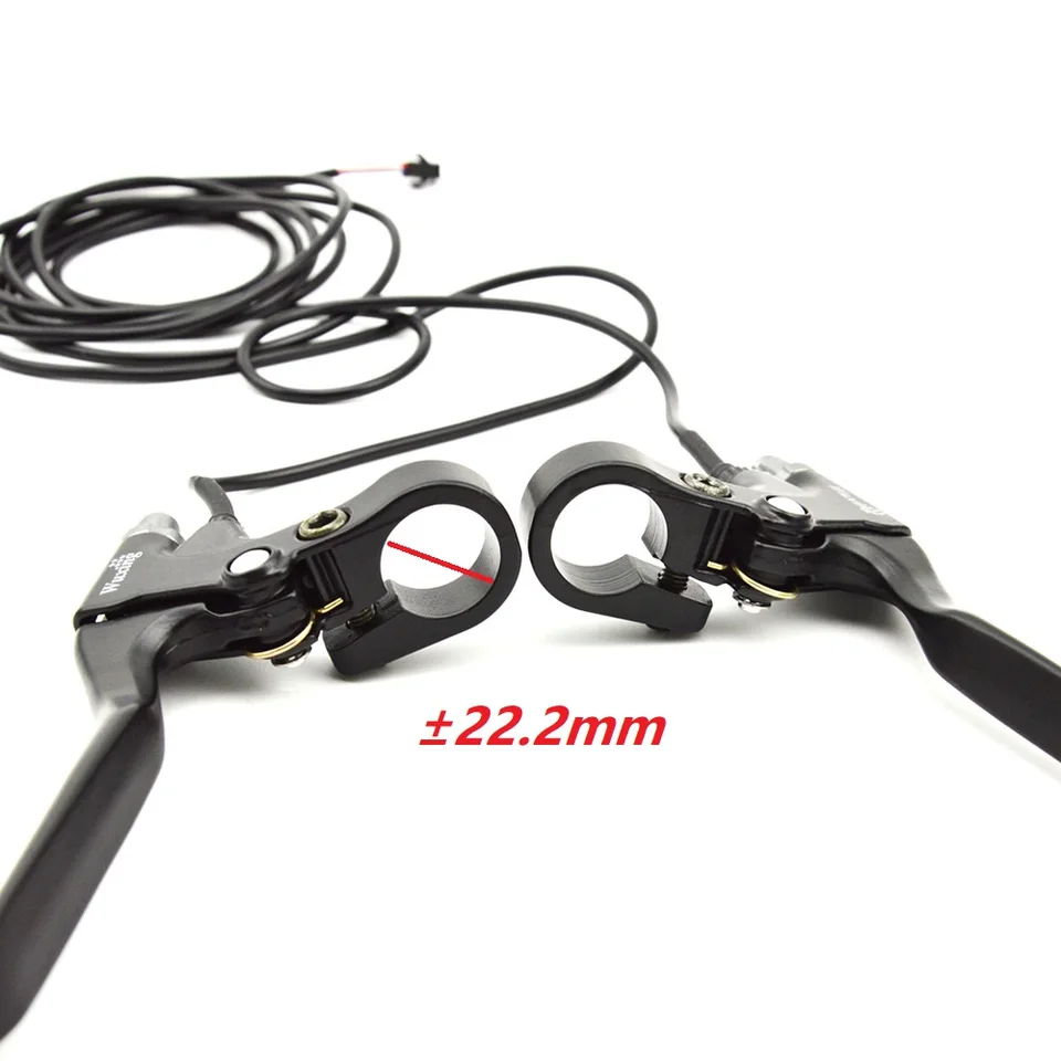 ZTTO-Levier de ein électrique pour vélo électrique, poignée de ein de mise hors tension avec cloche, connecteurs à 2 broches, haute qualité