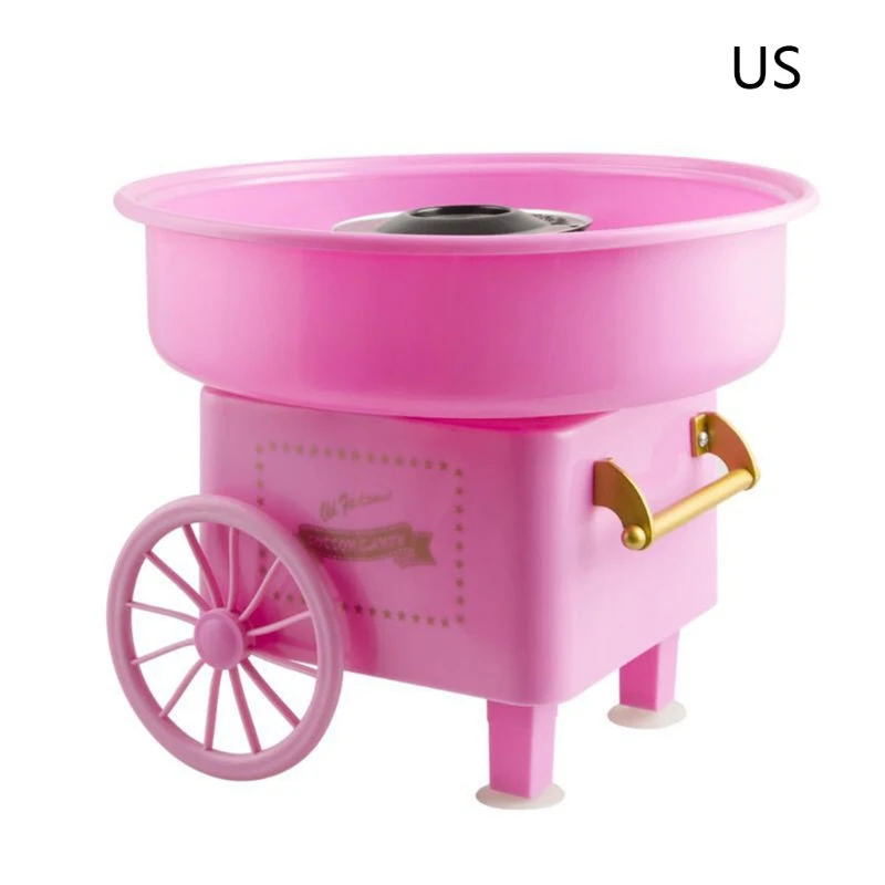 Nostalgia Trolley Cotton Candy Machine Fashion Mini Candy Floss Maker Home Use Nostalgia Trolley Cotton Candy Machine Fashion Mini Candy Floss Maker Home Use