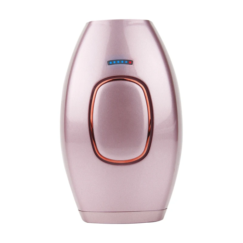 RoseGold IPL лазерная эпиляция, эпилятор, лазер, 600000 вспышка, постоянное лазерное удаление волос, Женская безболезненная машина для удаления волос - Цвет: RoseGold
