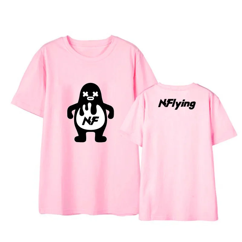 Kpop Nflying N. Flying Album рубашки уличная свободная футболка Топы с короткими рукавами футболка DX1130