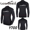 NWT LCDRMSY MEN'S RASH GUARDS BEACH LONG SLEEVES SURFING SWIMMING TOP SHIRTS WATER SPORTS GYM WETSUITS QUICK-DRYING UPF 50+ NEW! ► Photo 2/6