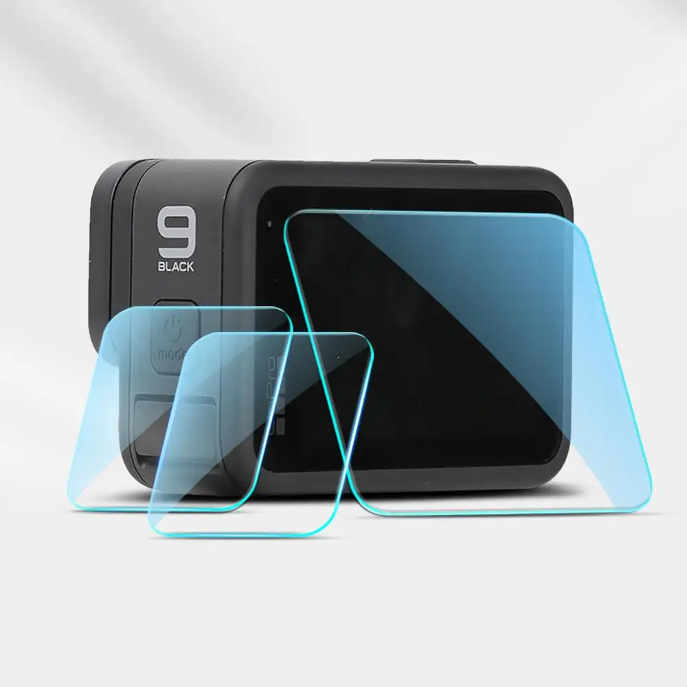 Закаленное стекло для защиты экрана Gopro Hero 9 Black Sport защита камеры Защитная пленка