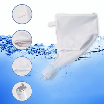 

2Pcs Suction Machine Cleaner All Purpose Bags Pool Cleaner Zipper Filter Bag Replacement For Polaris 360 And 380 Cleaner New