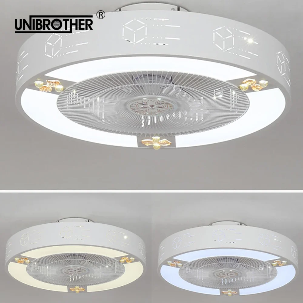 

50cm led ceiling fan lamp Fans light bedroom lamps modern minimalist children room home restaurant