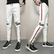 27-34! Зимние бархатные плотные красивые брюки в Корейском стиле; повседневные брюки; облегающие теплые брюки