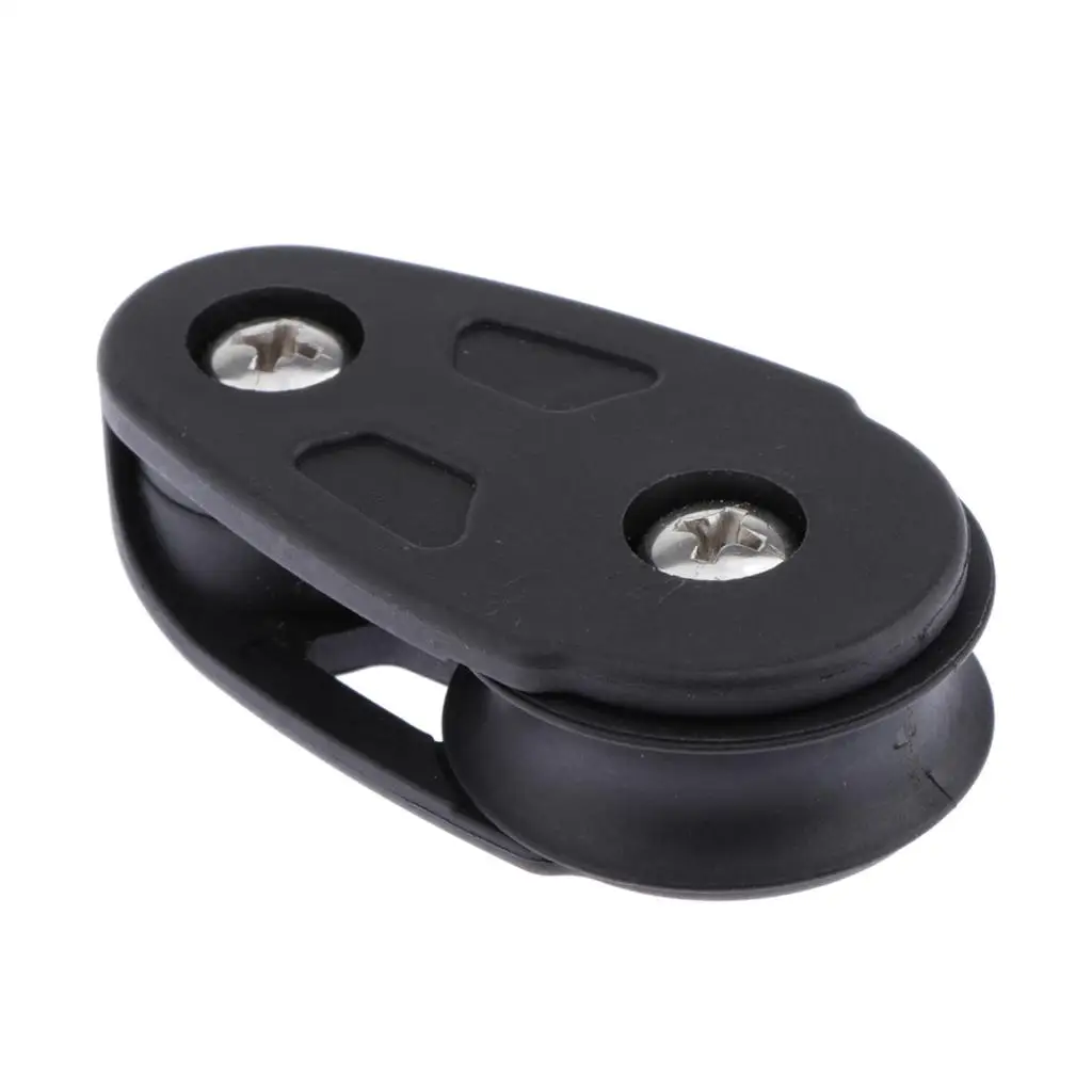 

Marine Single Block Pulley 360 Degree Rotation Sheave For Sailing Kayak Boat