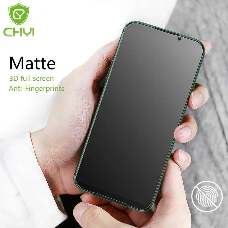 Матовая пленка CHYI для Xiaomi Mi 9T black shark 2 Pro, защитная пленка без отпечатков пальцев, 3D изогнутая, полное покрытие, матовая пленка, не стекло