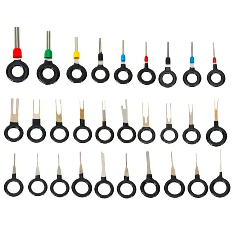 

29Pcs Car Terminals Removal Key Tools Set Wire connector Pin Release Extractor Puller Car Accessories