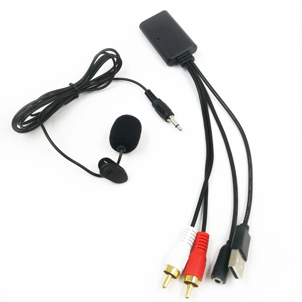 Biurlink DIY Car CD DVD Microphone Bluetooth Device RCA USB Phone Call Handsfree For Toyota Corolla RAV4 Highlander Pioneer | Автомобили и
