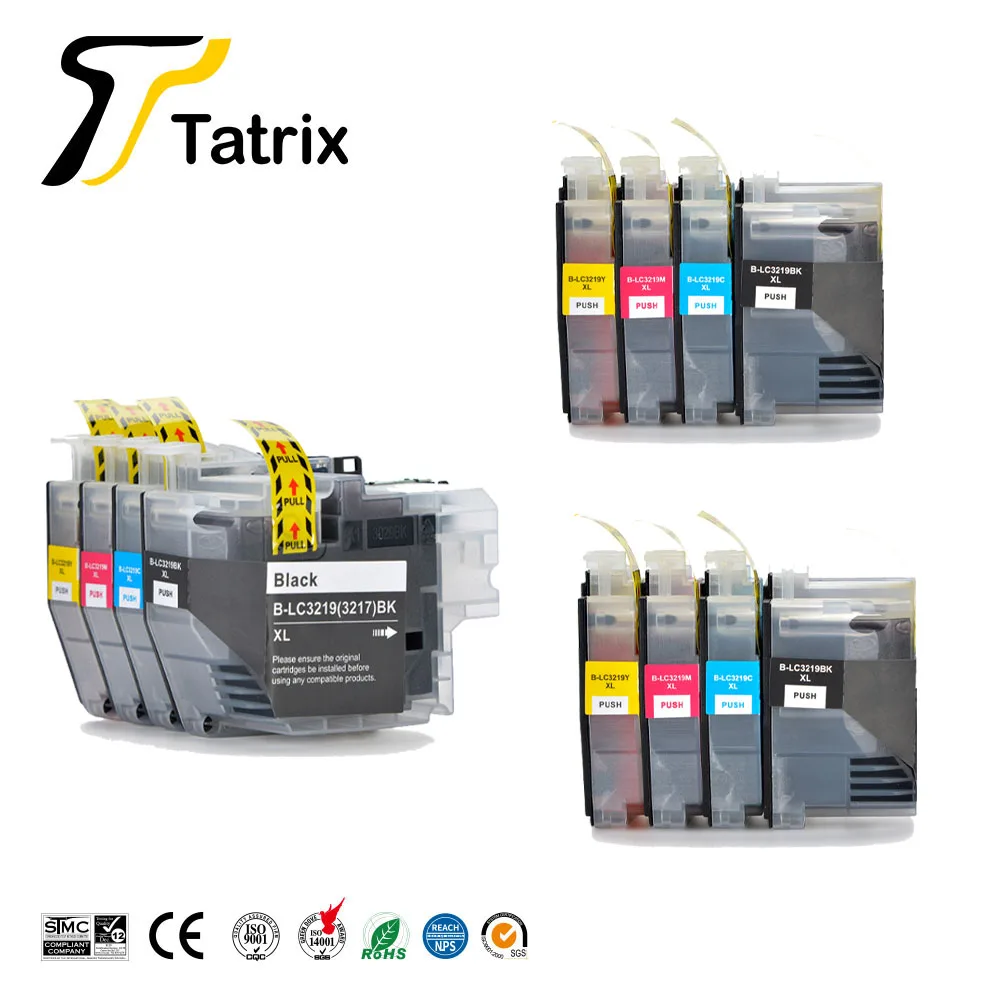 

LC3219 LC3219XL BK/C/M/Y Full Ink Cartridge For Brother MFC-J5330DW J5335DW J5730DW J5930DW J6530DW J6930DW J6935DW Printer