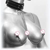 Fetish Nipple Clamps Chain Breast Clip Female Bdsm Leather Collar For Women Erotic Sex Bondage Sex Toys For Couples Adult Games 1