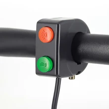 E велосипедный переключатель для управления ebike свет и Рог вход DC 12V 24V 36V 48V для e скутера легко использовать аксессуары для электрического велосипеда