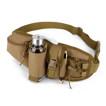 

camouflage banane sac homme tactical outdoor waist bag man travel purse military bag men money belt fanny pack bottle holder bag