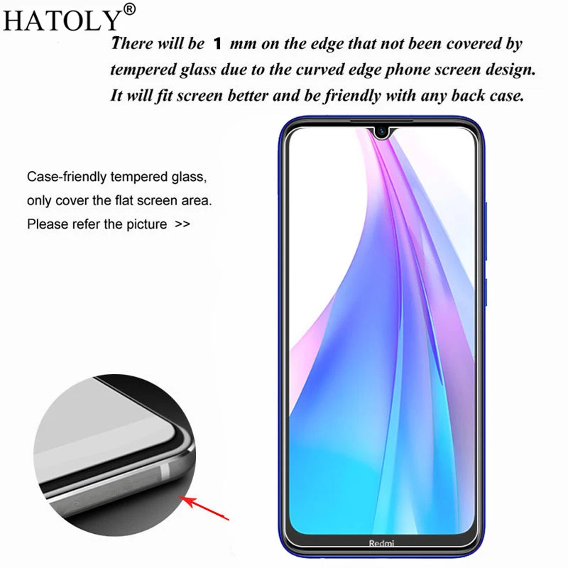 2 шт. для Xiaomi Redmi Note 8T стекло для Redmi Note 8T 8 7 закаленное защитная стеклянная пленка для экрана стекло для Xiaomi Redmi Note 3 Pro
