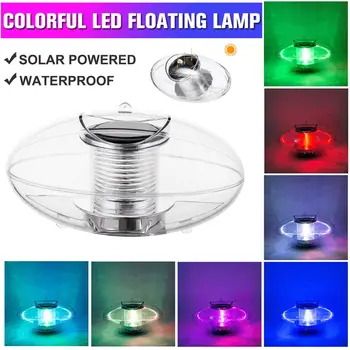 

Solar Floating Underwater Fountain Light Disco Spa Bathtub Light Swimming Pool Float lamp LED Light Pool light Party Decoration