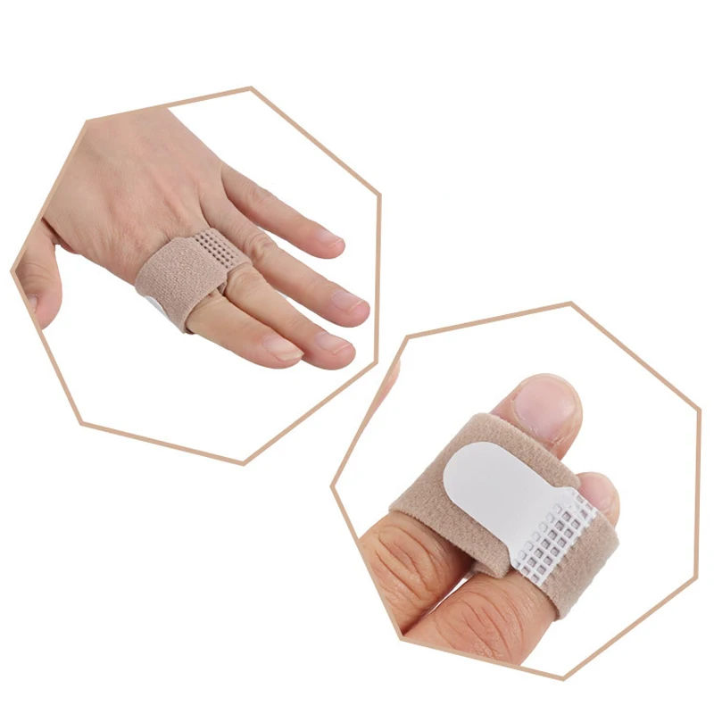 2/10Pcs Fabric Toe Finger Straightener Big Toe Hallux Valgus Corrector Bandage Toe Separator Splint Stretchers Foot Care Tools