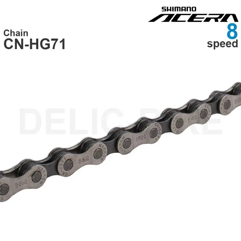 Shimano Acera - 8 Velocità Catena Cn-Hg71- Hyperglide - Mtb E Per E-Bike Originale