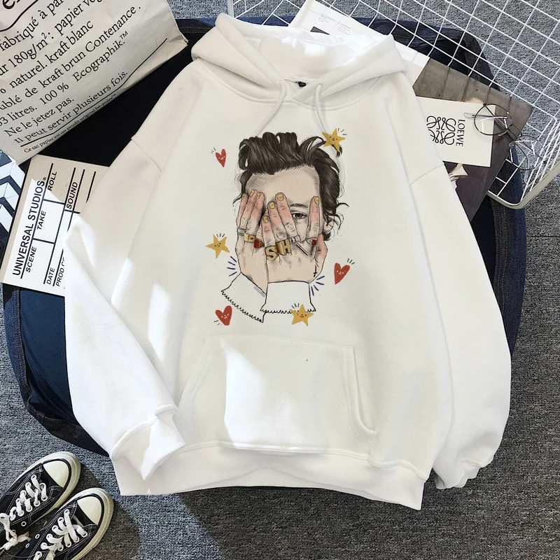One Direction Harry Styles тонкая грань худи с графикой Для женщин Луи Томлинсон в стиле Харадзюку Забавные Толстовка