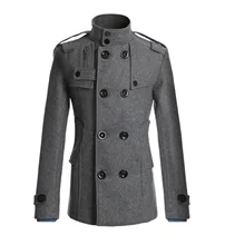 

2021NEW MRMT 2021 Brand New Men's Mao Wool Overcoat for Male Long Suit Woolen Windbreaker Men's Coat Outer Wear Clothing