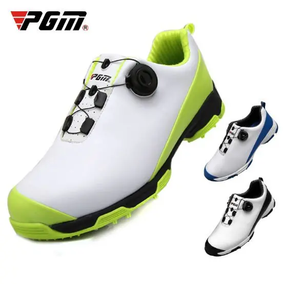 2020 Golf Shoes Men Waterproof Sports Shoes Knobs Buckle Shoes Mesh Lining Breathable Anti-slip Sneakers for Male