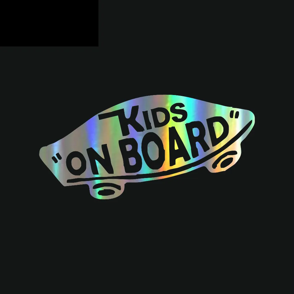

Personalized Car Bumper Sticker Accessories KIDS ON BOARD Baby Warning PVC 19cm X 8cm Car Window Motorcycle Art Pattern Decal