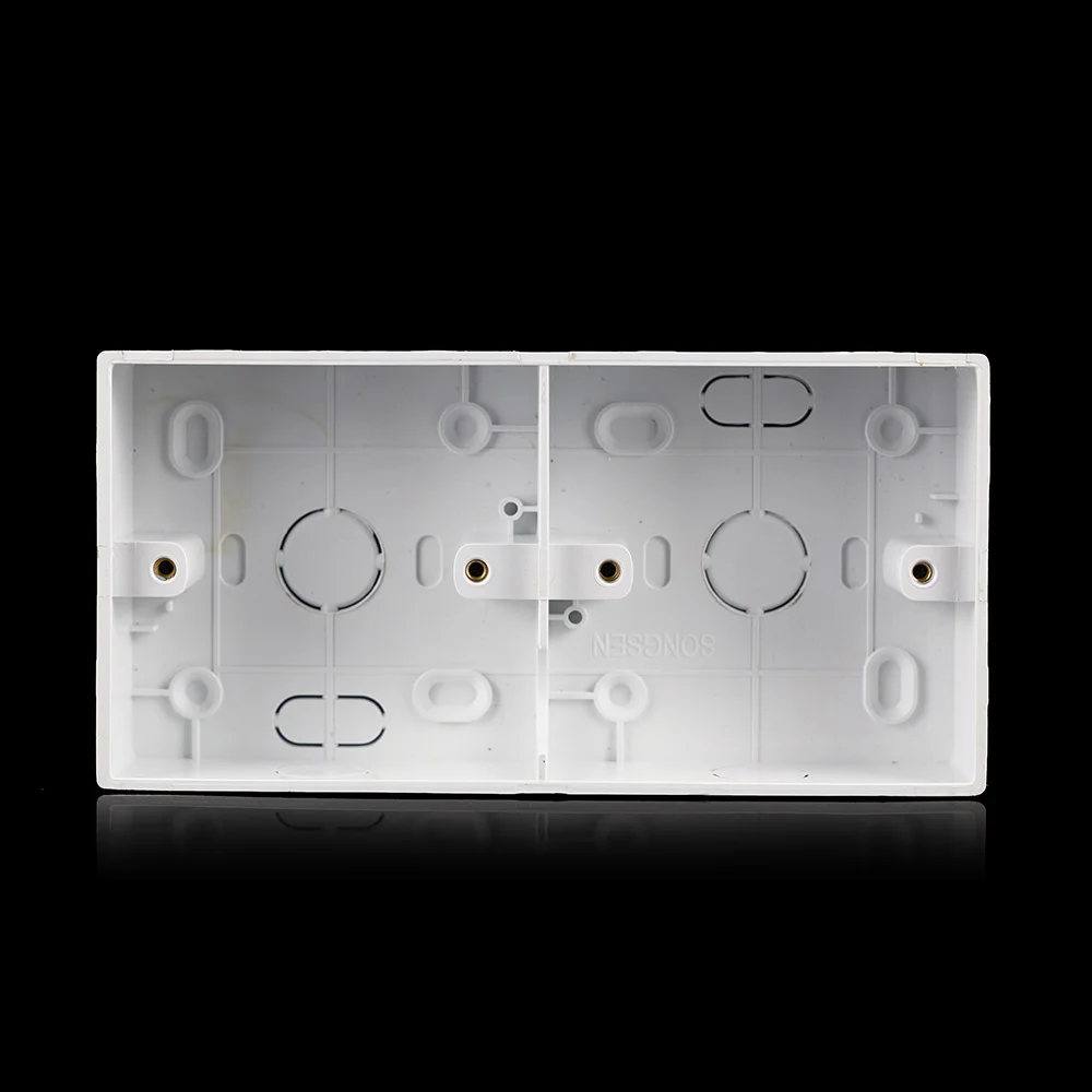 86 * 86 146 172 258 344 mm Switch Socket Base Outfit Junction Box Mount Back Box Dark Box Cassette